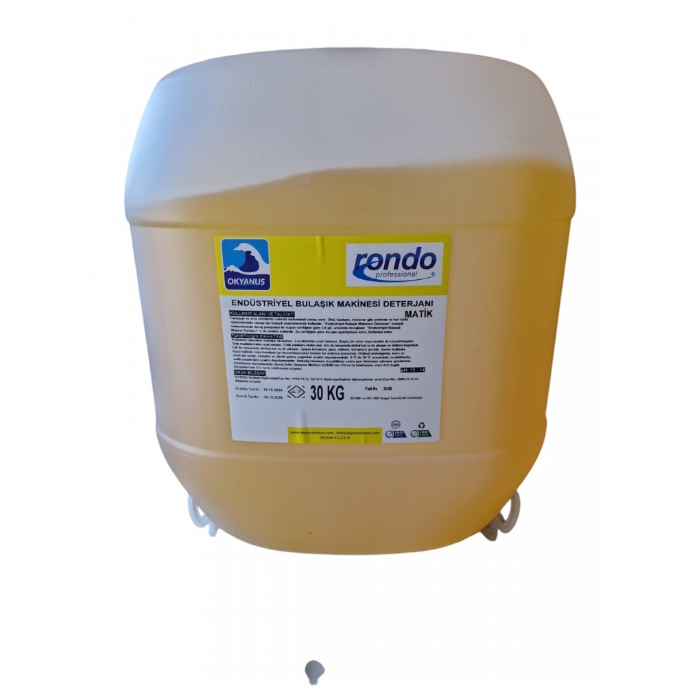 Rondo Bulaşık Makine Deterjanı 30 KG